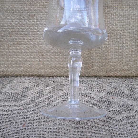 Vintage Krosno Silver & Gold Band Wine Glass Set of 2 - Picture 12 of 16